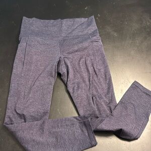 Athleta size small pocket leggings. Dark purple. Almost new